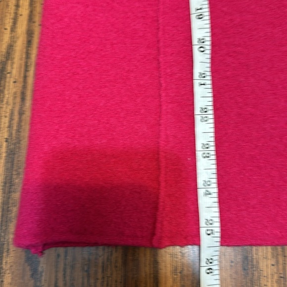 Chico’s women long sleeve Jacket Blazer Cardigan Size 0 (S) Pink Wool open front - Picture 7 of 9